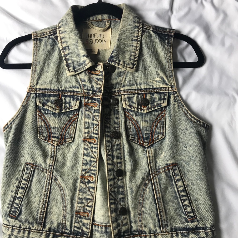 Denim vest